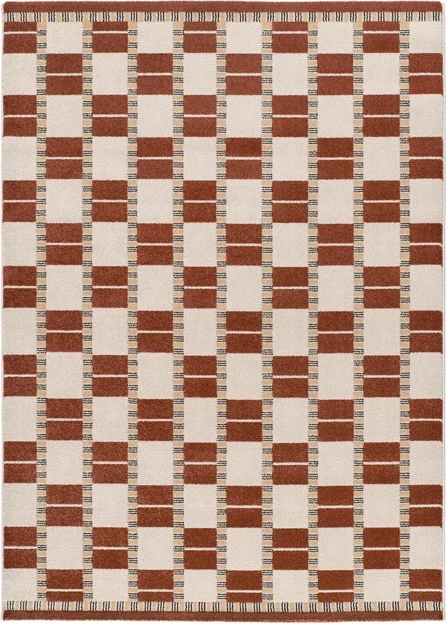 Bézs-terrakotta színű szőnyeg 200x290 cm Astra – Universal