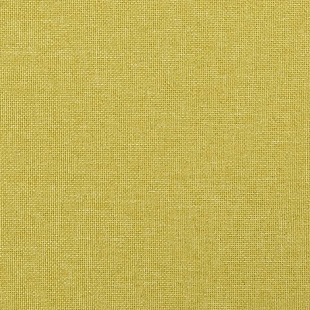zöld szövet ágykeret matrac nélkül 140 x 200 cm