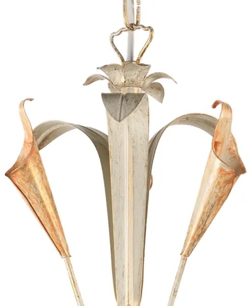 ONLI - Csillár láncon LUCREZIA 5xE14/6W/230V krém