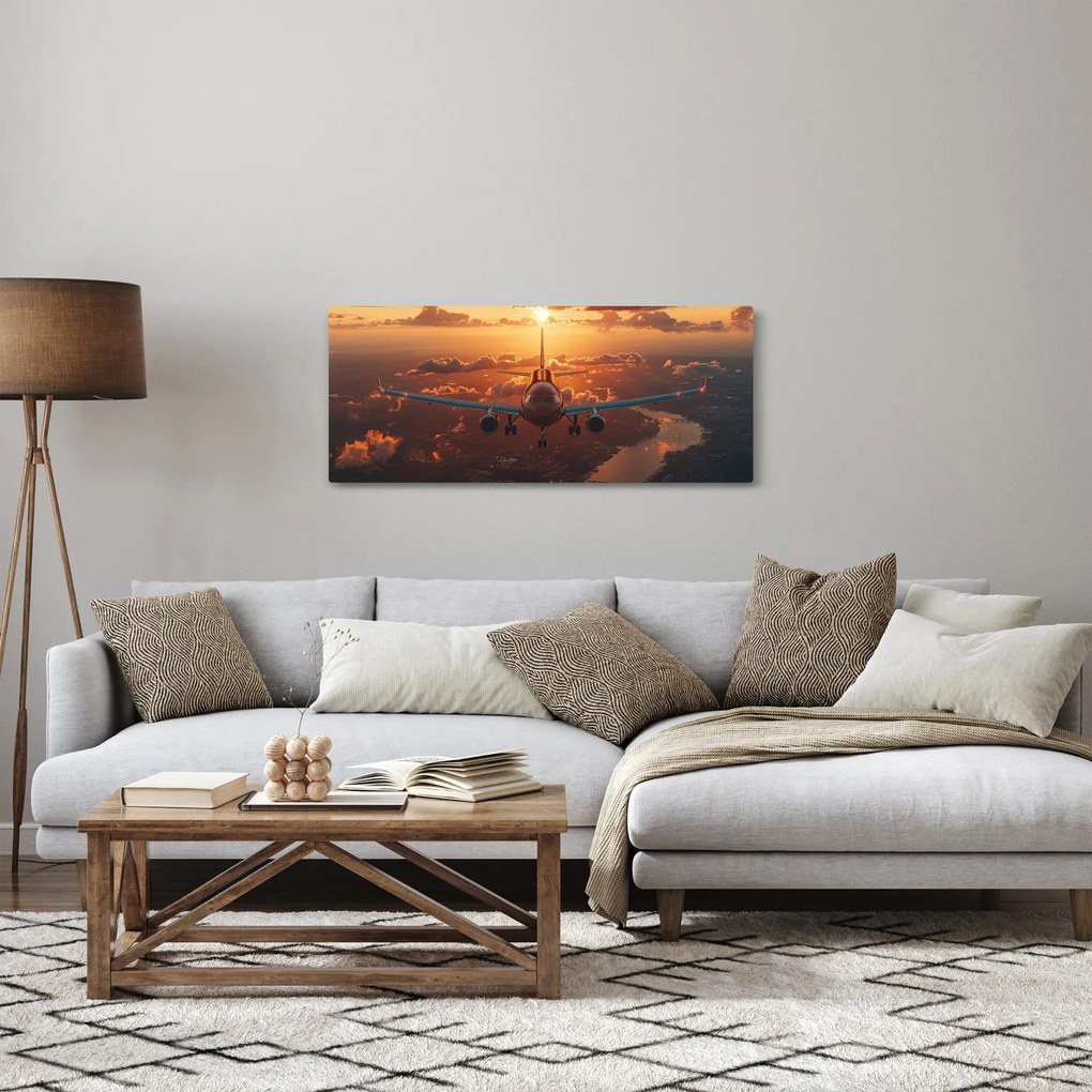 Kép - Szállító repülőgép (120x50 cm)