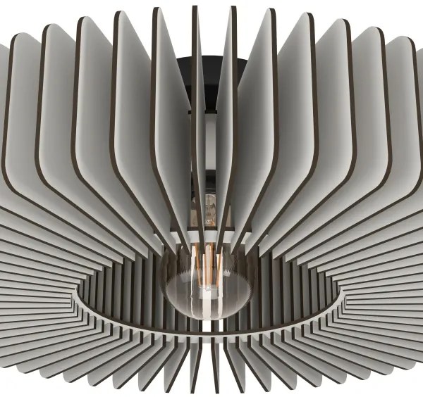 Eglo 900832 - Mennyezeti lámpa PALOMBAIA 1xE27/40W/230V szürke