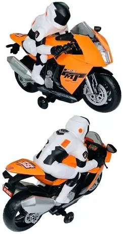 28 Cm RC Távirányítós Motorkerékpár 2,4 GHz-es távirányítóval Moto X Motor