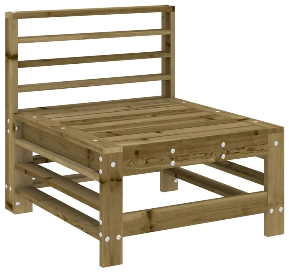 4 részes impregnált fenyőfa kerti pihenőgarnitúra