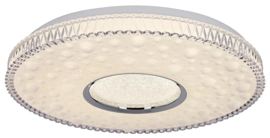 Fehér LED mennyezeti lámpa 38x38 cm Bubbles – Candellux Lighting