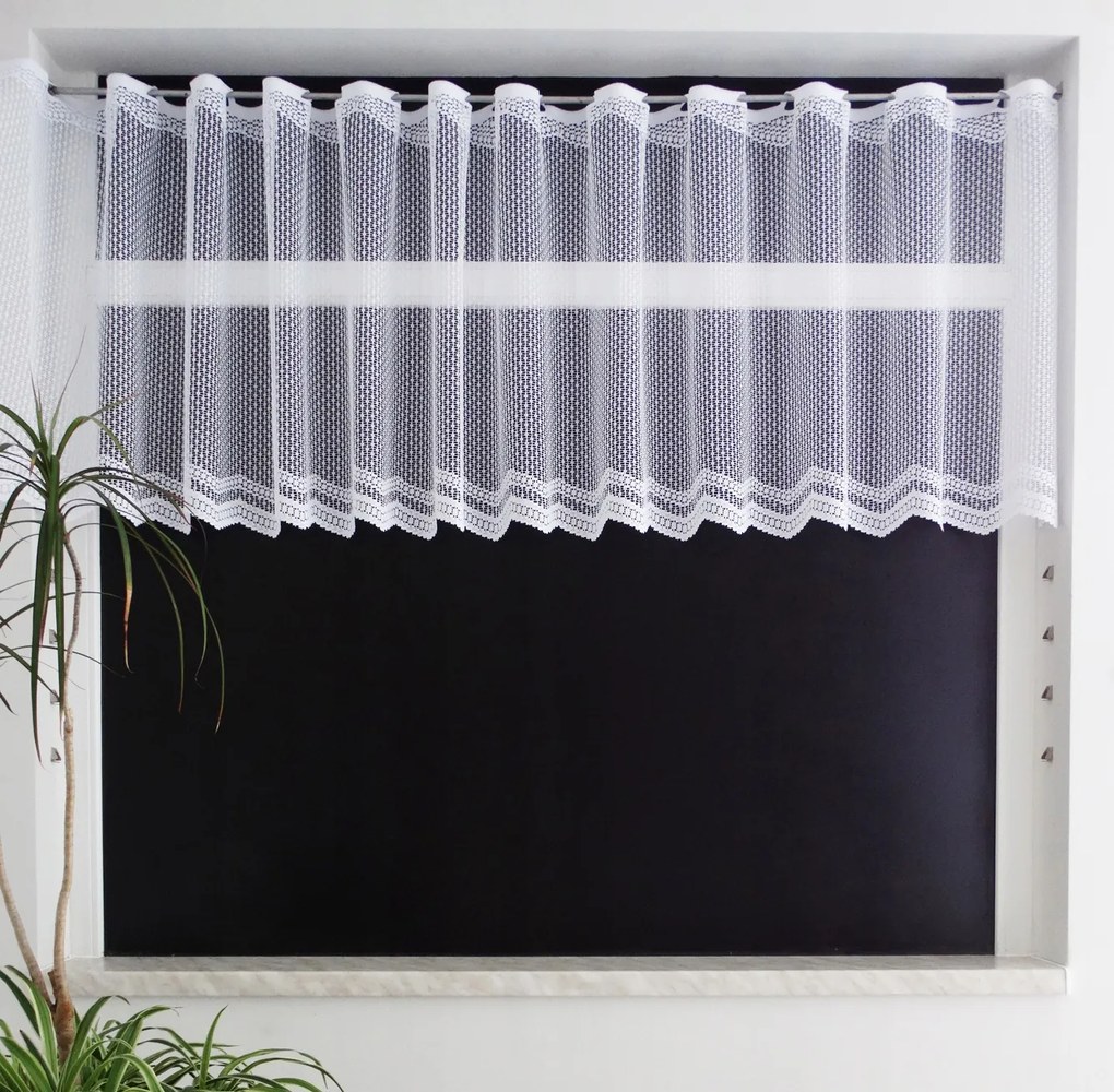 Mg Irigység Függöny fehér 2134 70cm lengyel