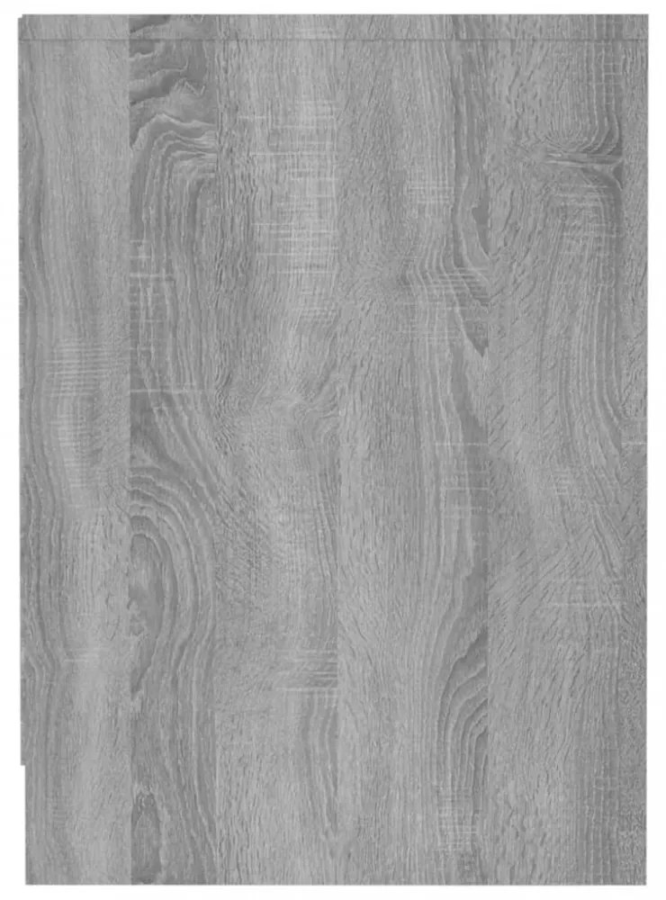 szürke sonoma szerelt fa TV-szekrény 102x37,5x52,5 cm