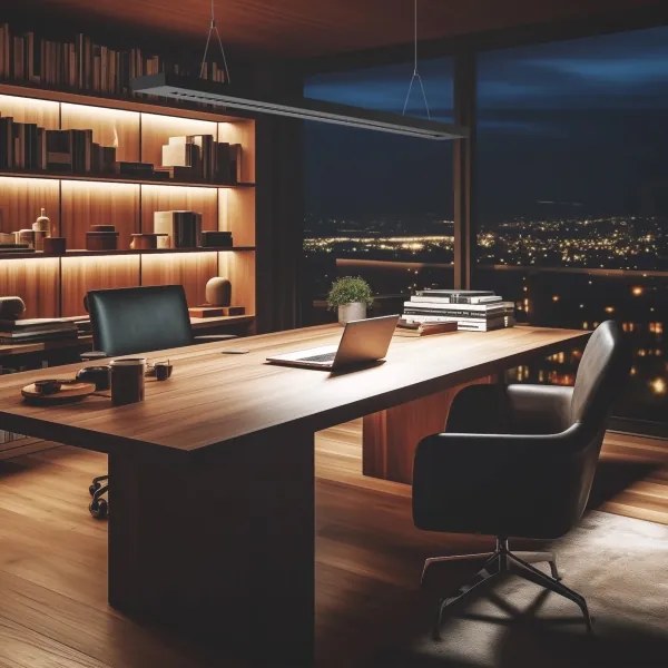 LED Mennyezet/Függeszték PLANK LED/20/30/40W/230V 2700/4000/6000K fekete