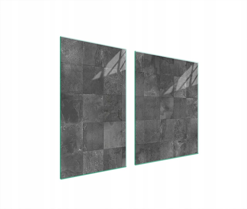 Üveglap És Vágódeszka 100x52 Szürke Edzett Üveg