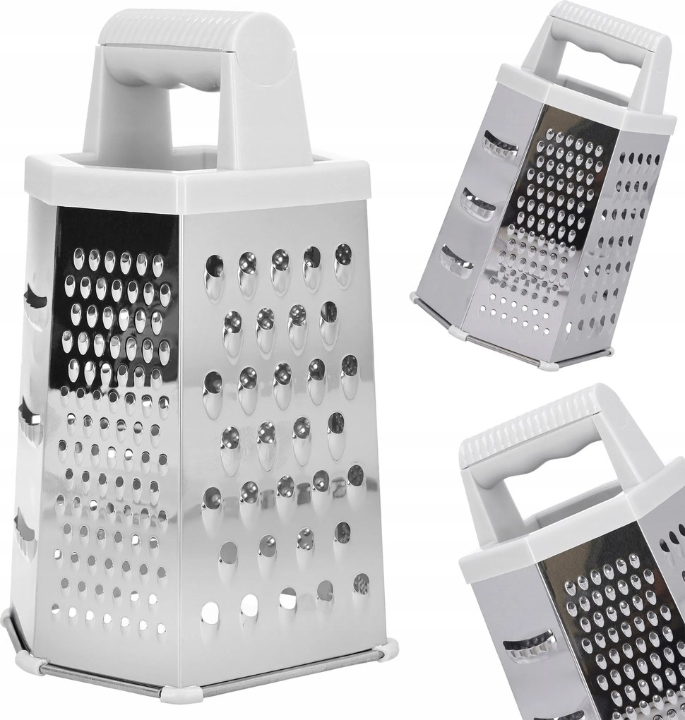 Zöldségreszelő 6 oldalas kézi rozsdamentes acél konyhai burgonya