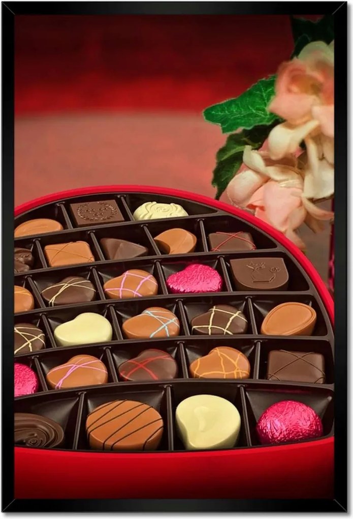 Poszterek keretben 40x60 Nőnap Ajándék Love