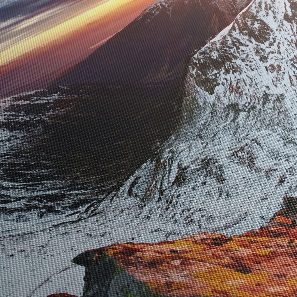 Kép - Téli hegyi panoráma (70x50 cm)