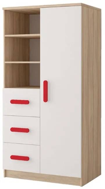 ID SVEND 80 polcos szekrény