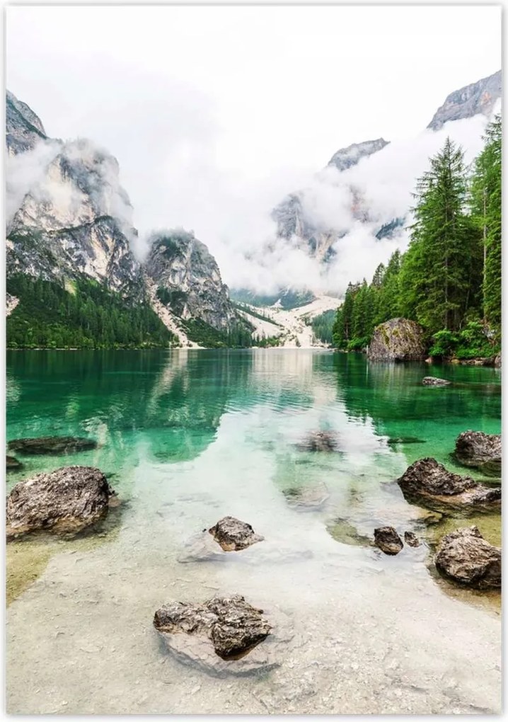 Poszterek 70x100 Hegyi tó