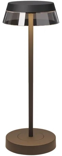 Redo 90312 - LED Dimmelhető asztali lámpa ILUNA LED/2,5W/5V 3000 mAh IP65 fekete