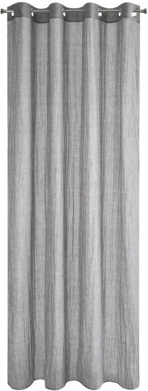 Kész drapéria karikákon 140x250cm Szürke