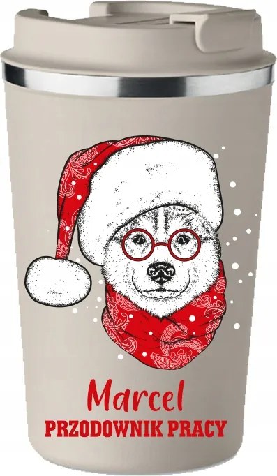 Névre Szóló thermo bögre karácsonyi ajándék KT_787