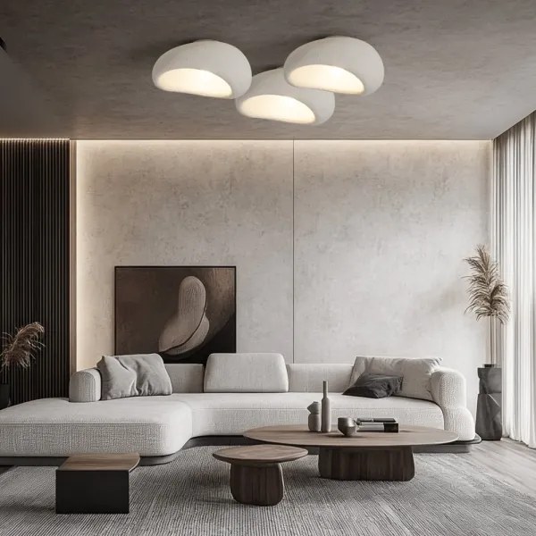 BRILAGI - Mennyezeti lámpa WABI SABI 1xE27/60W/230V átm. 40 cm fehér