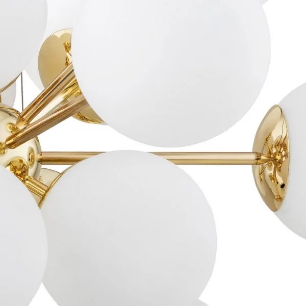 Argon 5048 - Csillár zsinóron SATELITE PLUS 15xE27/15W/230V arany