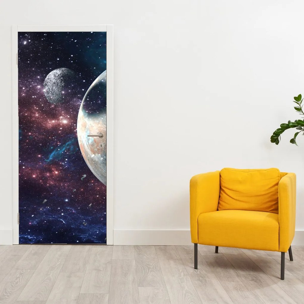 Fotótapéta ajtóra - Univerzum (95x205cm)
