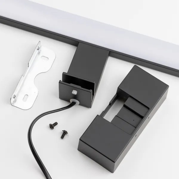 Brilagi - LED fürdőszobai tükörvilágítás VESTRA LED/12W/230V 60 cm IP44 fekete