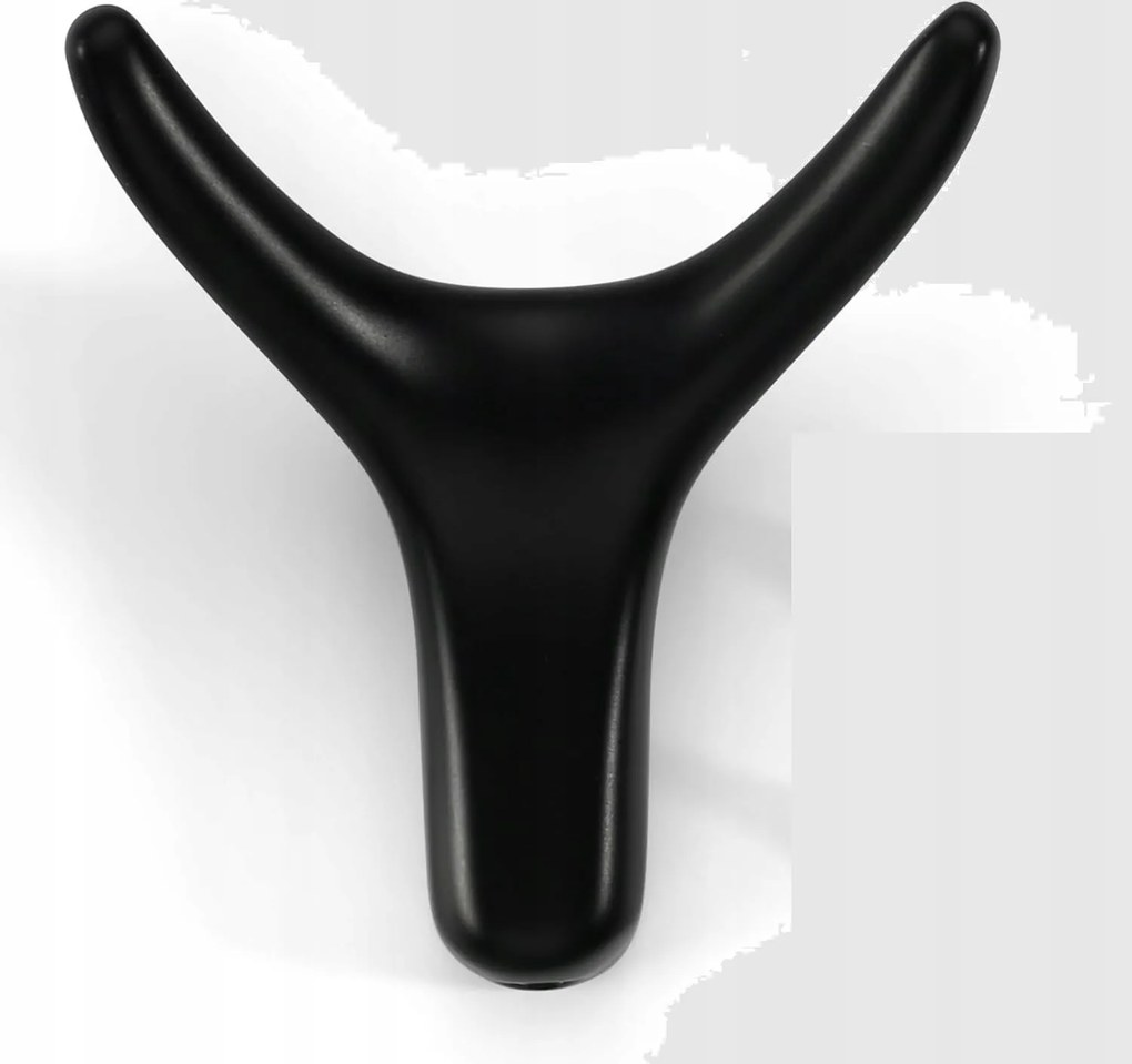 4X Fali Akasztó Ruhaakasztó Kulcsok Törölköző Fekete R15