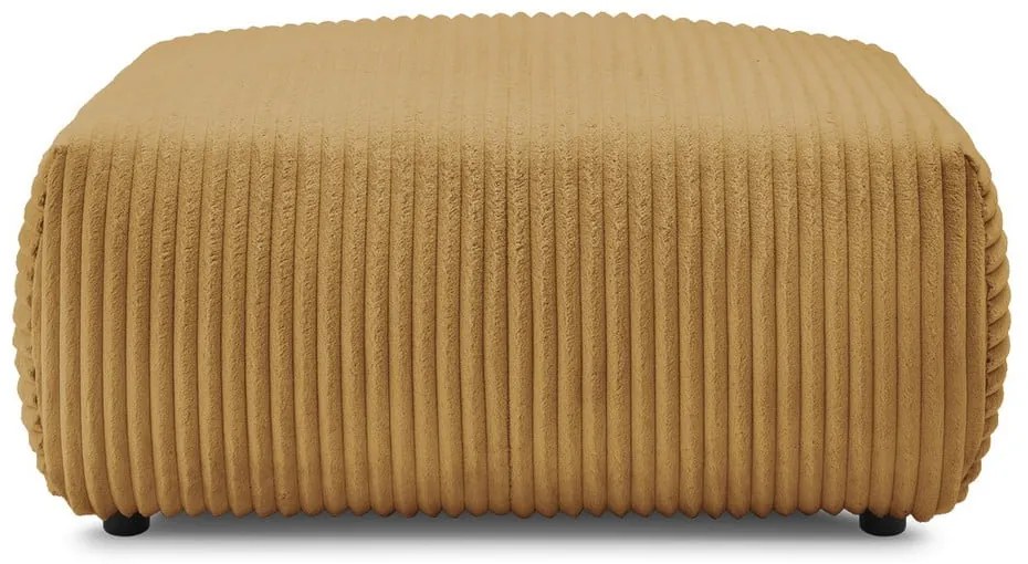 Mustársárga kordbársony lábtartó Lucien – Bobochic Paris