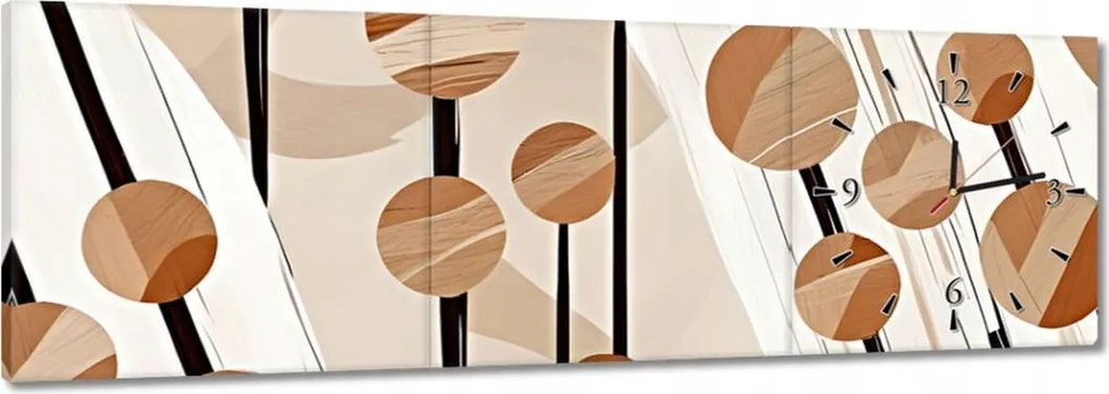 Órák 90x30 Bézs az oszlopokon