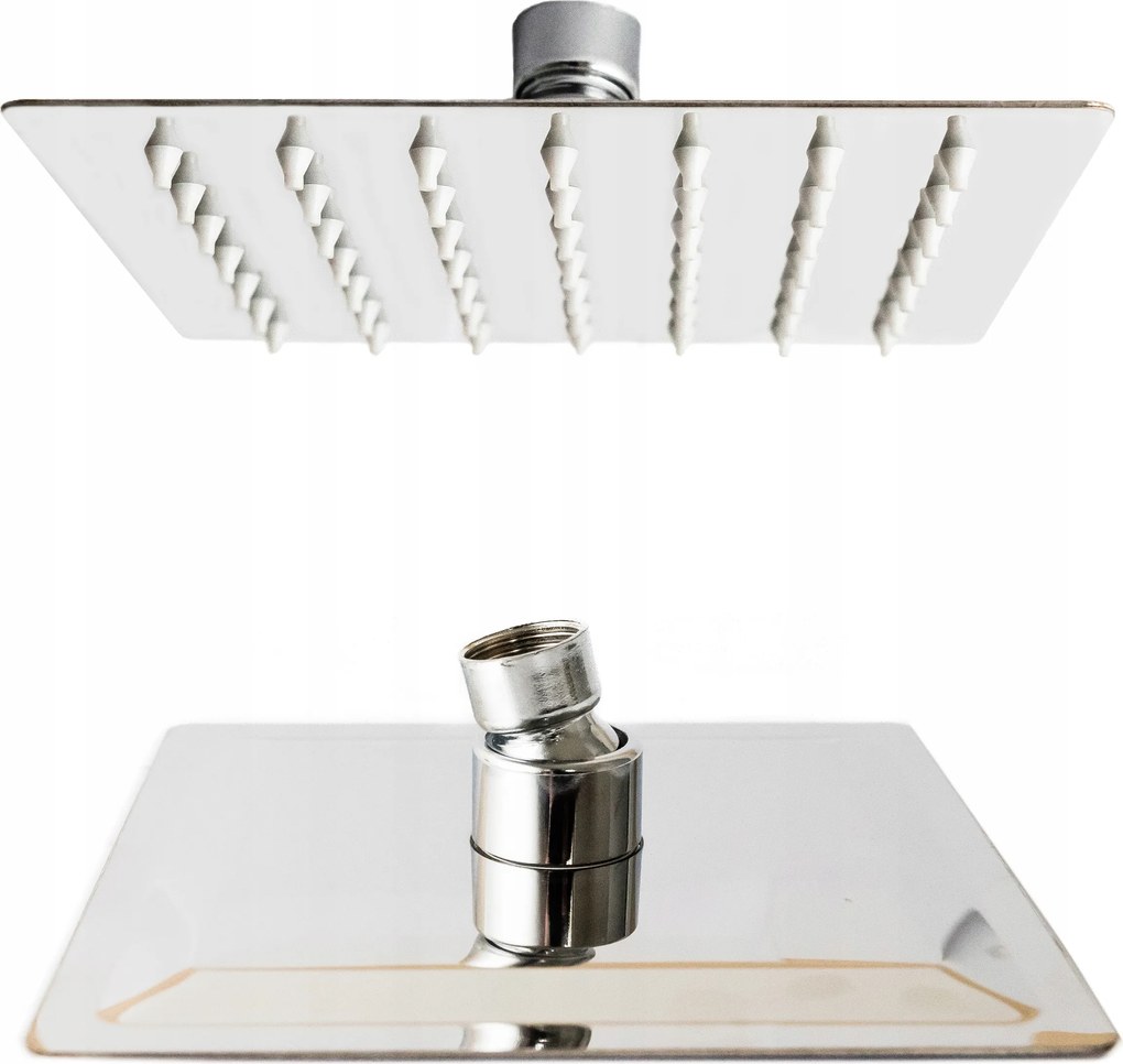 Zuhany esőztető 15x15cm Acél Slim 2mm