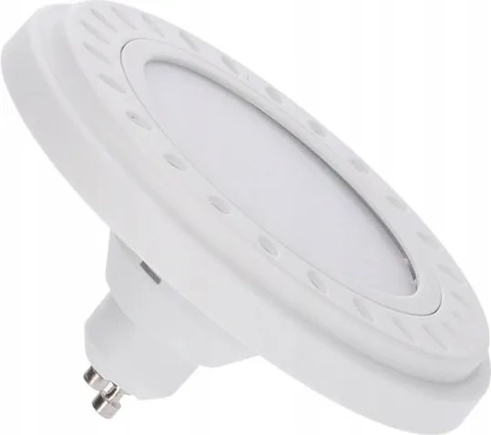 Led izzó AR111 GU10 15W 3000K 120°| Fehér ház 120° világítási szög