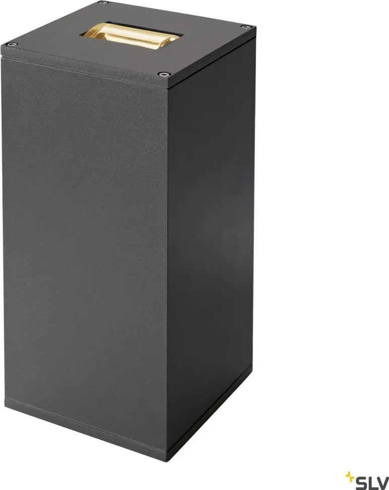 SLV 234515 THEO Modern Kültéri Fali Lámpa Antracit LED IP44