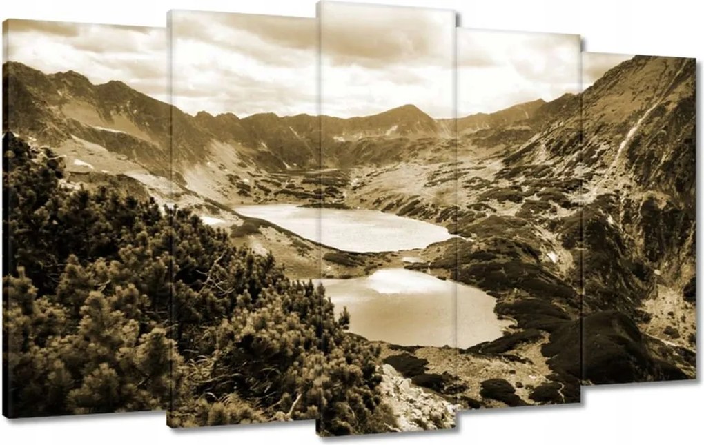 Képek 100x60 Tátra Lengyel hegyek Kilátás