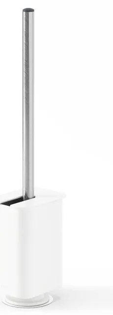 Fehér öntapadós újrahasznosított műanyag WC-kefe Flex Adhesive – Umbra