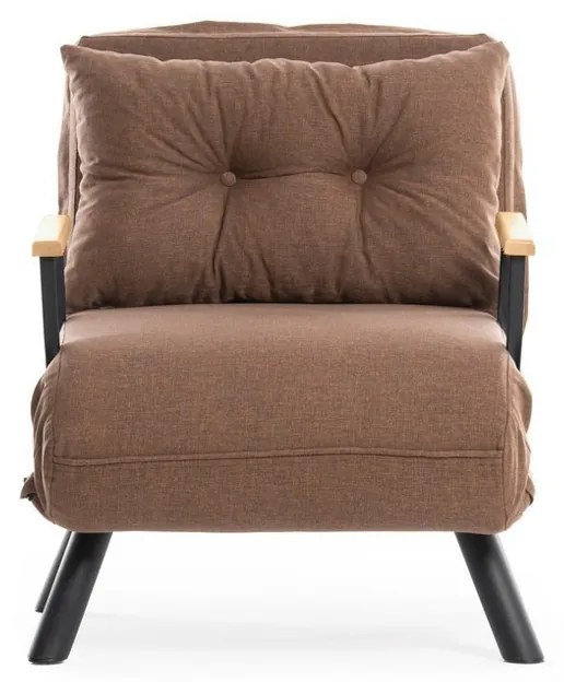 Sando Single Light Brown fotel