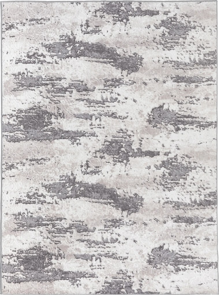 Szobaszőnyeg Szürke 150x220CM Hálószoba Nappaliba Csúszásgátló Mosható