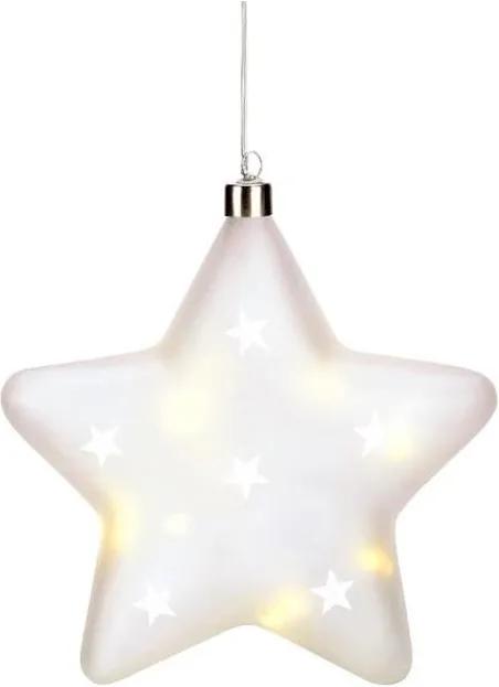 Markslöjd Markslöjd 704489 - LED Karácsonyi dekoráció LISETTE 10xLED/0,3W/3xAA csillag ML0077