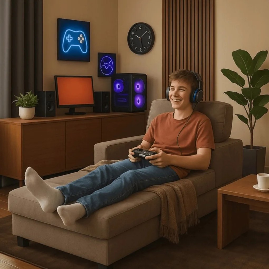 Fotel Wypoczynkowy NEO Beżowy