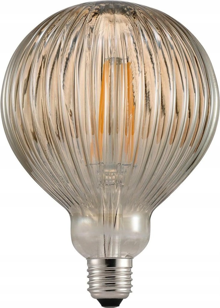 Nordlux Led izzó E27 Avra Stripes 2W füstszínű, dekoratív, 2200K