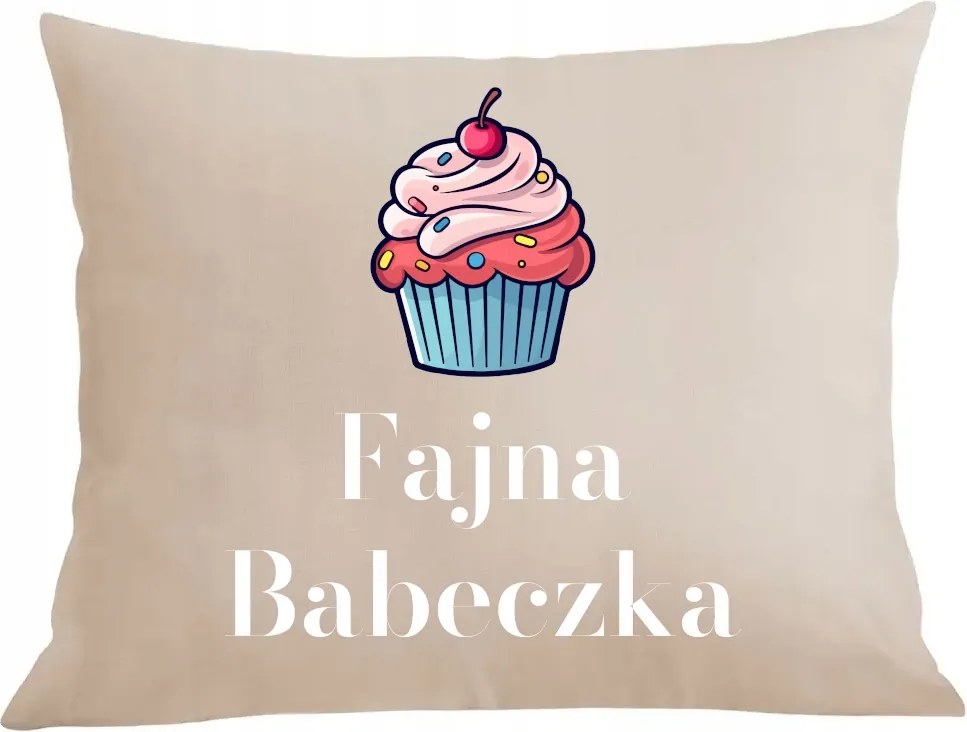 Párna párnahuzat Nőnapra Hűvös Muffin Ajándék