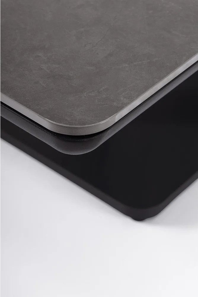 Alumínium kerti étkezőasztal 80x140 cm Miguel – Bizzotto