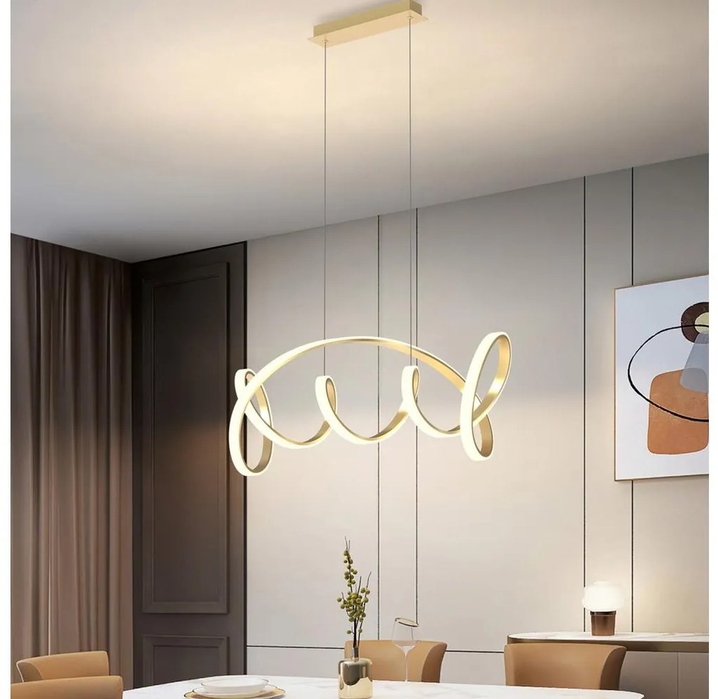 ONLI - LED Csillár zsinóron KIRA LED/60W/230V 4000K arany