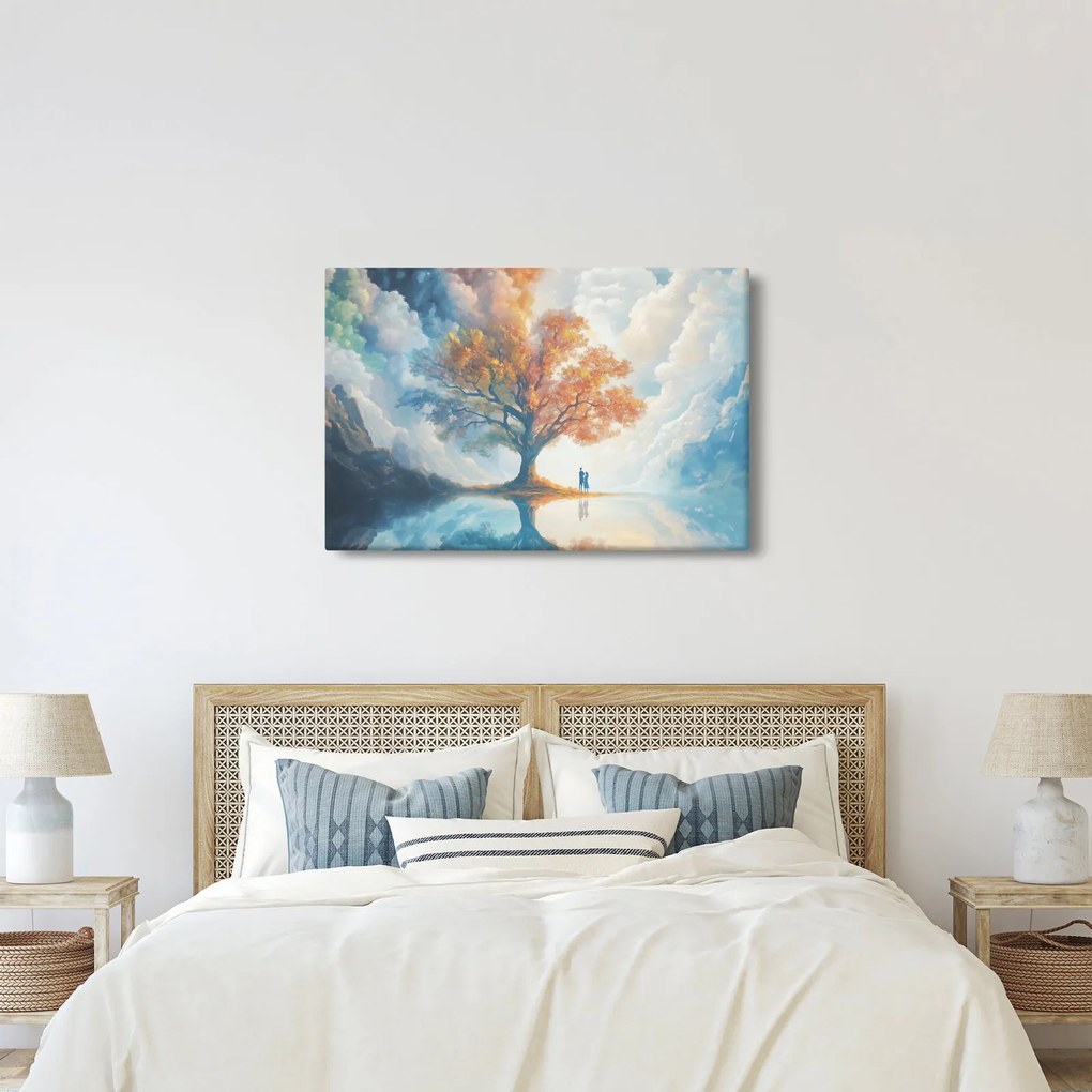 Kép – Az élet és szerelem fája (90x60 cm)