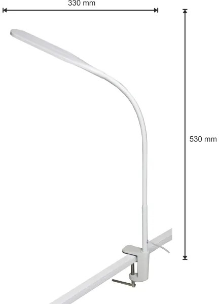 LED dimmelhető lámpa 3in1 LED/10W/230V 3000/4000/6000K CRI 90 fehér