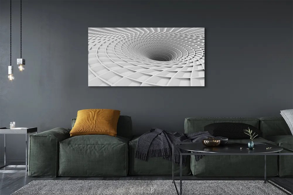 Canvas képek 3d geometriai garat 100x50 cm
