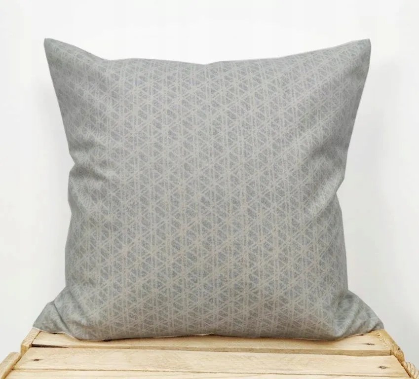 Flanel párnahuzat 100% pamut 40x40 halvány menta kockás pasztell