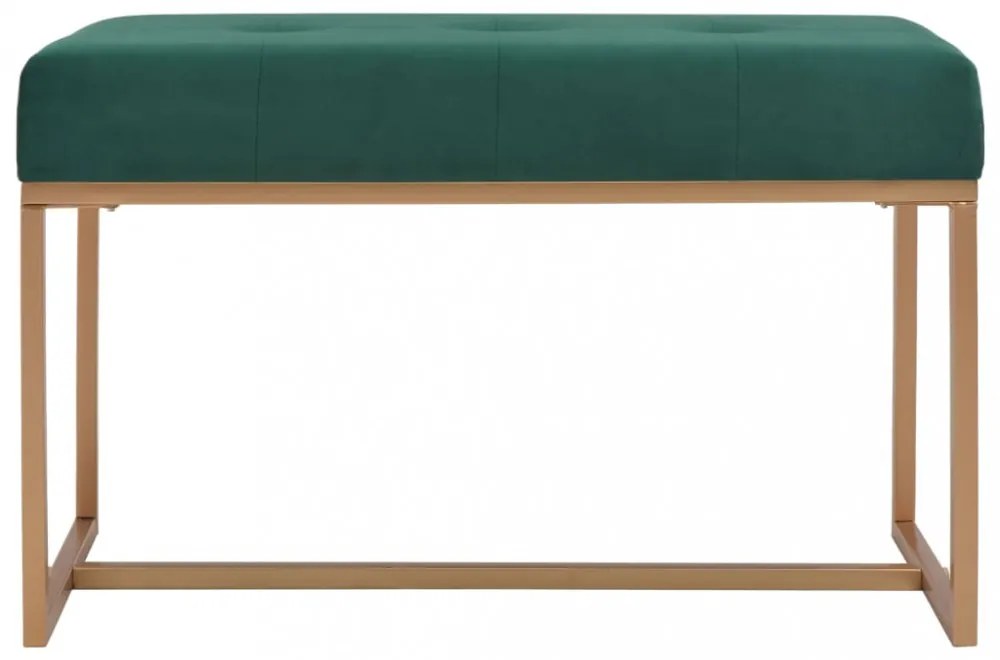 zöld bársonypad 80 cm