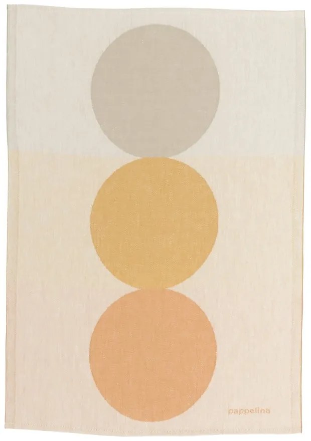 Lenkeverék konyharuha 46x66 cm Otto Ochre – Pappelina