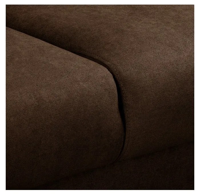 Sötétbarna sarokkanapé (jobb oldali) Beata – Ropez