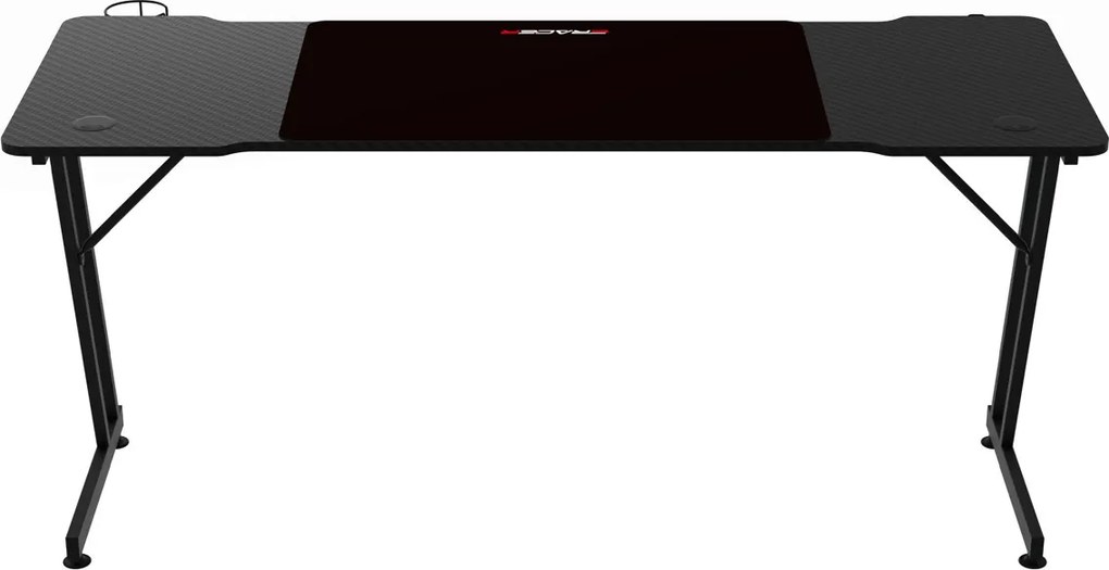 NERO karbon gamer asztal 140 × 60 cm