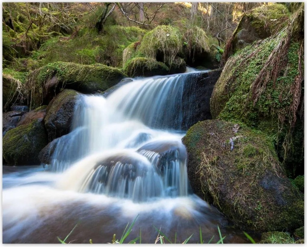 Poszterek 50x40 Hegyi zuhatag