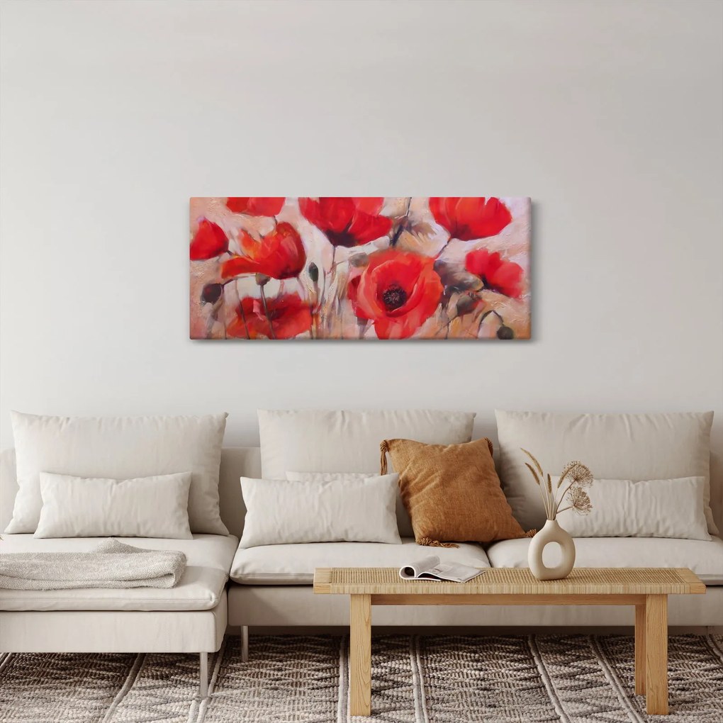 Kép - Farkas mák (120x50 cm)
